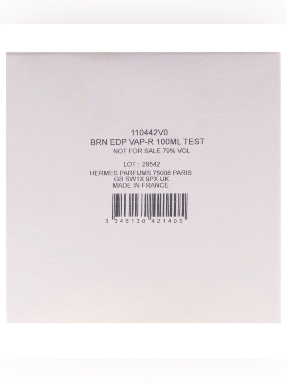 Barenia by Hermes for Women - 3.3 oz EDP Spray(Tester) - Picture 4 of 5